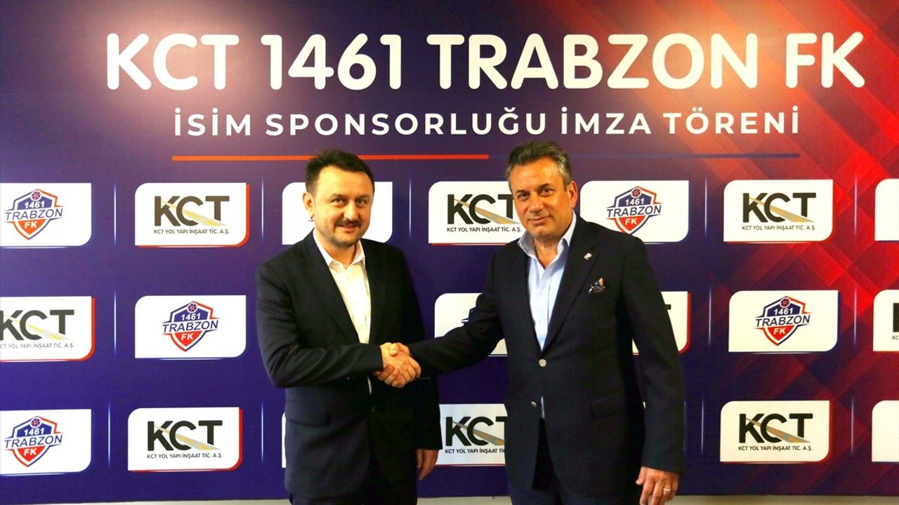 1461 Trabzon FK ve KCT Arasında İsim Sponsorluk Anlaşması