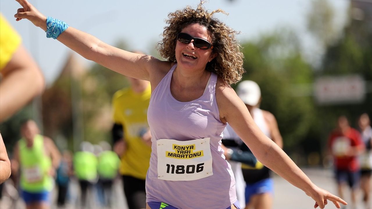 4. Uluslararası Konya Yarı Maratonu: Kenyalı Sporcular Zirveye Çıktı