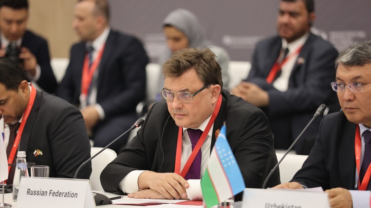 Adalet Bakanı Tunç'tan St. Petersburg Forumu'nda Dijital Yargı ve Gazze Mesajı