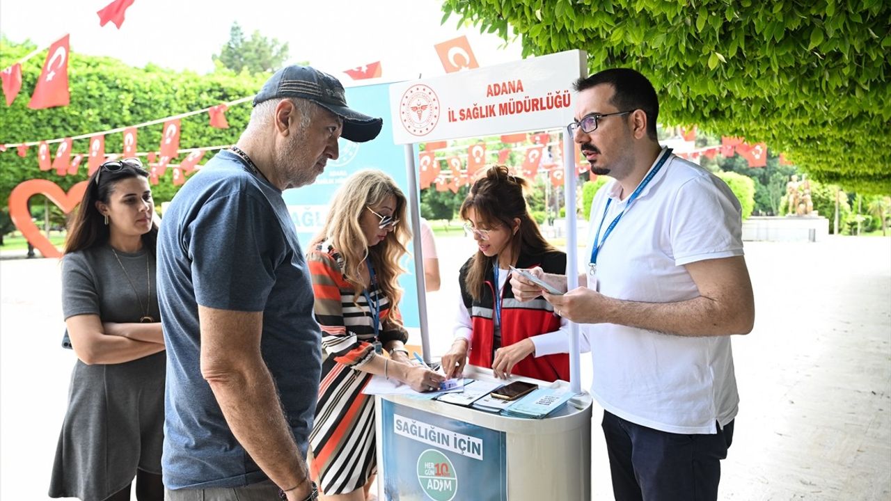 Adana'da Sağlıklı Yaşam İçin Vücut Kitle İndeksi Ölçüm Kampanyası