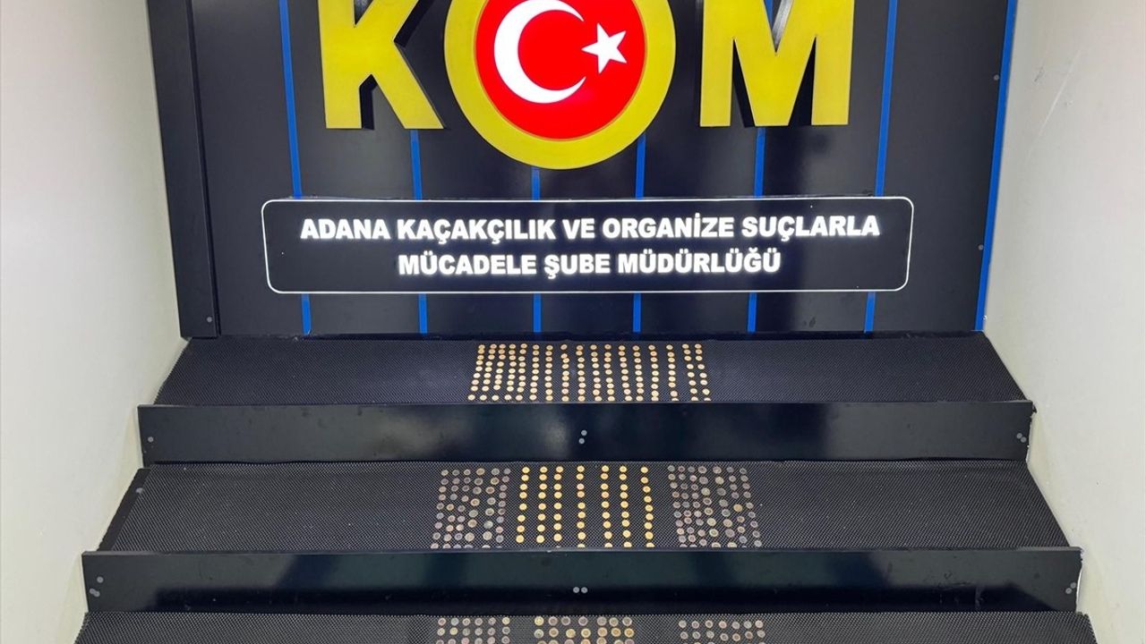 Adana'da Sahte Altın İmalatı Operasyonu: 4 Tutuklama