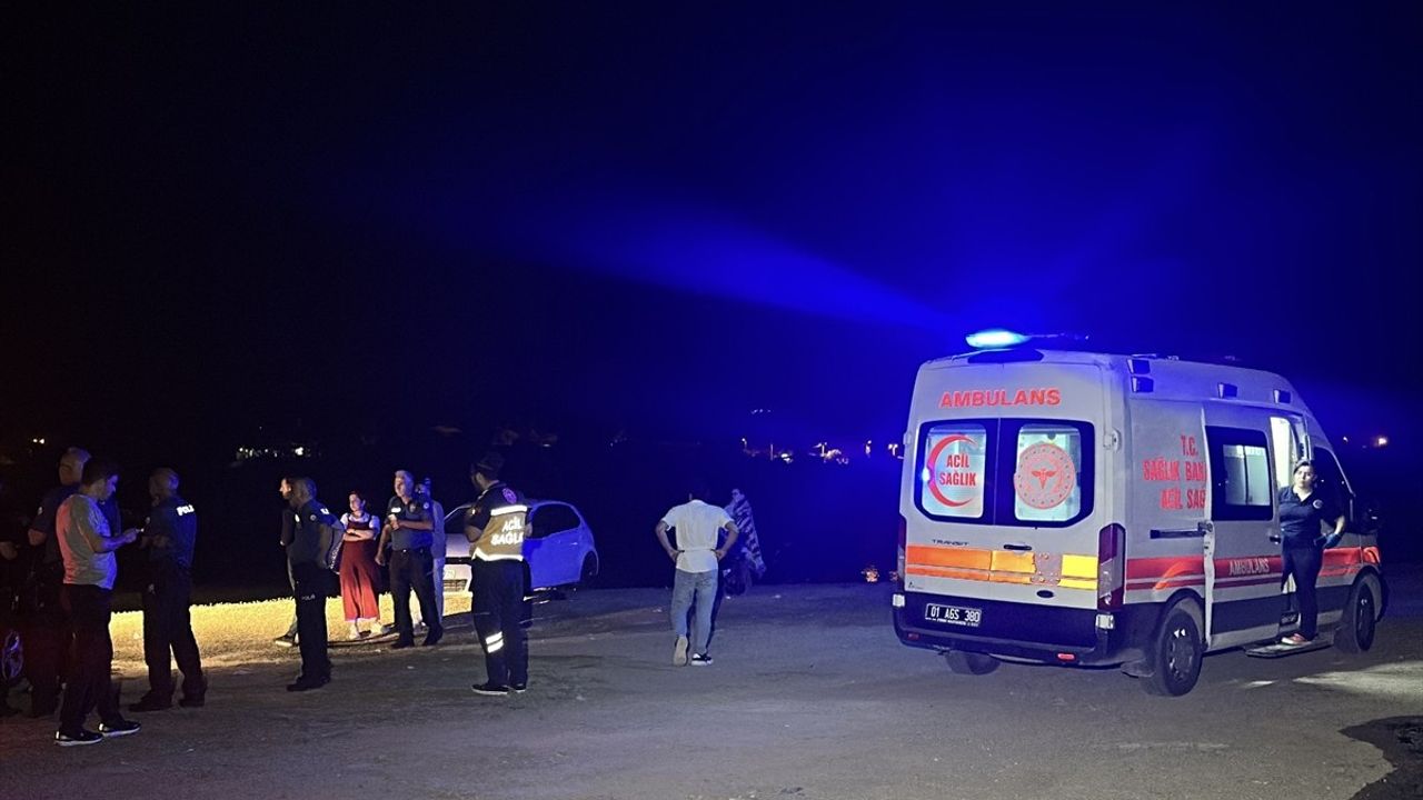 Adana'da Seyhan Baraj Gölü'nde Tekne Kazası