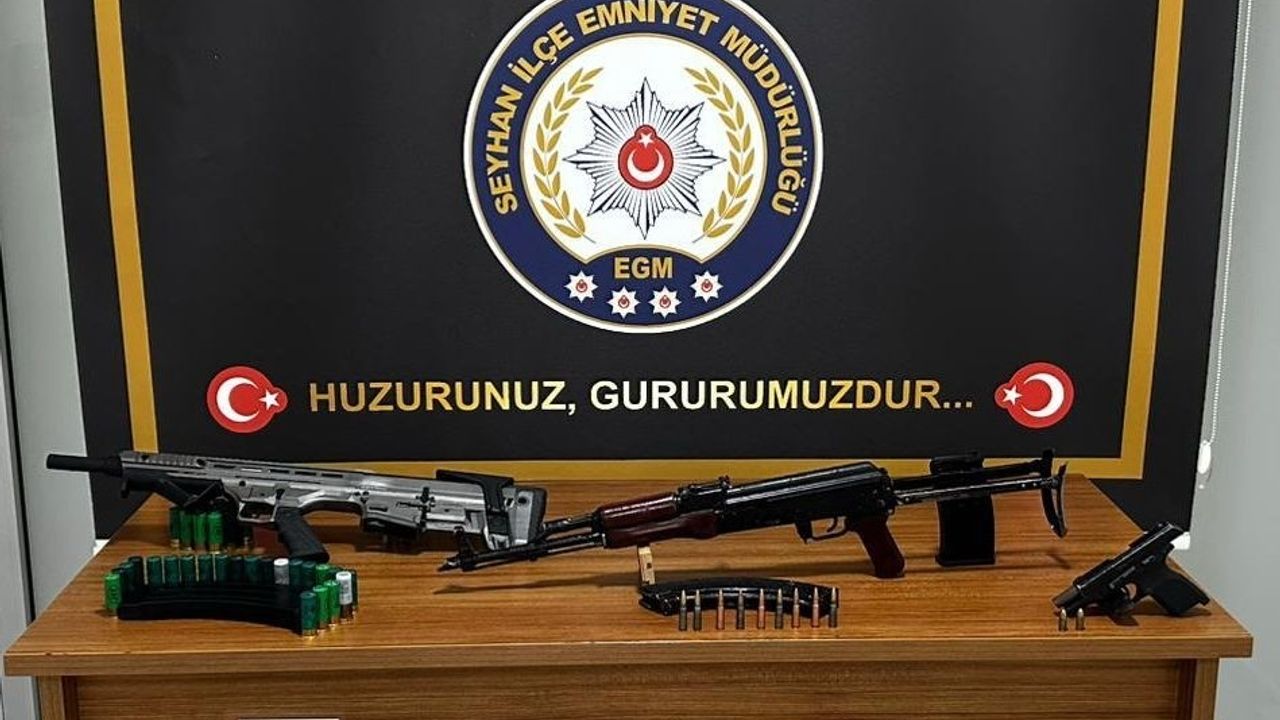 Adana'da Silah Operasyonu: Üç Kardeş Gözaltında