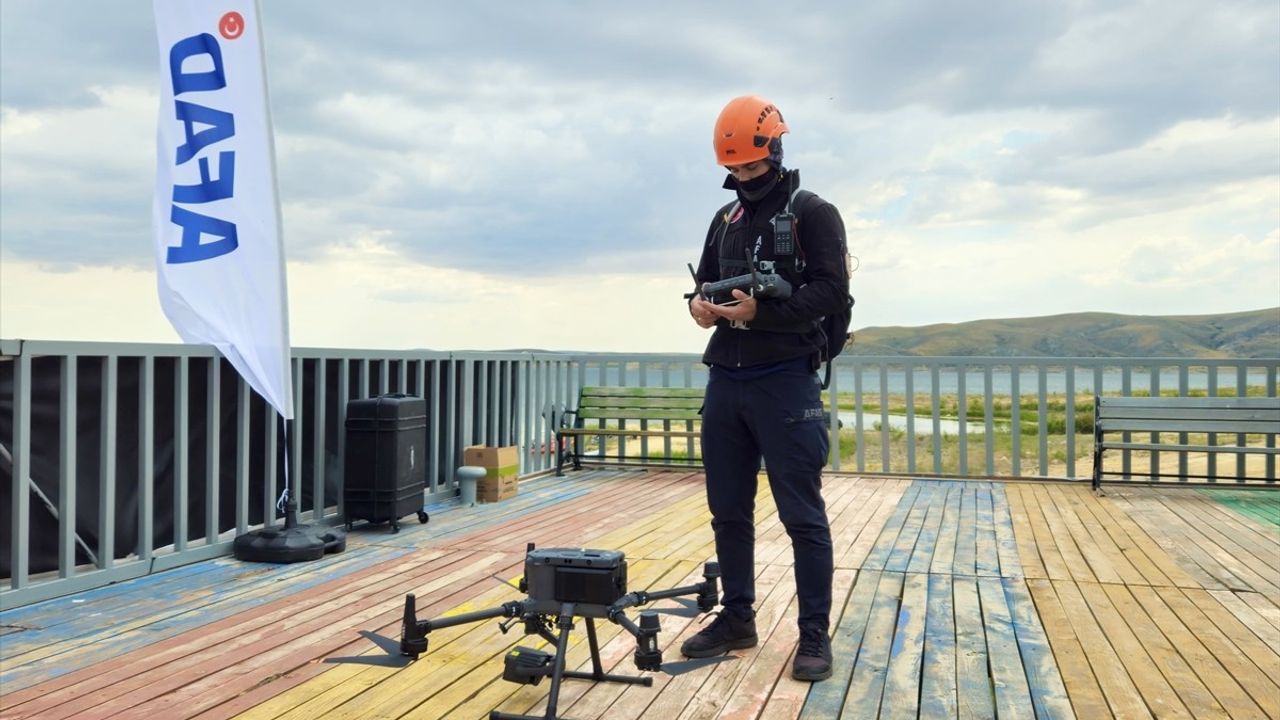 AFAD'dan Dron ile Kayıp Arama Yarışması Kırşehir'de Başladı