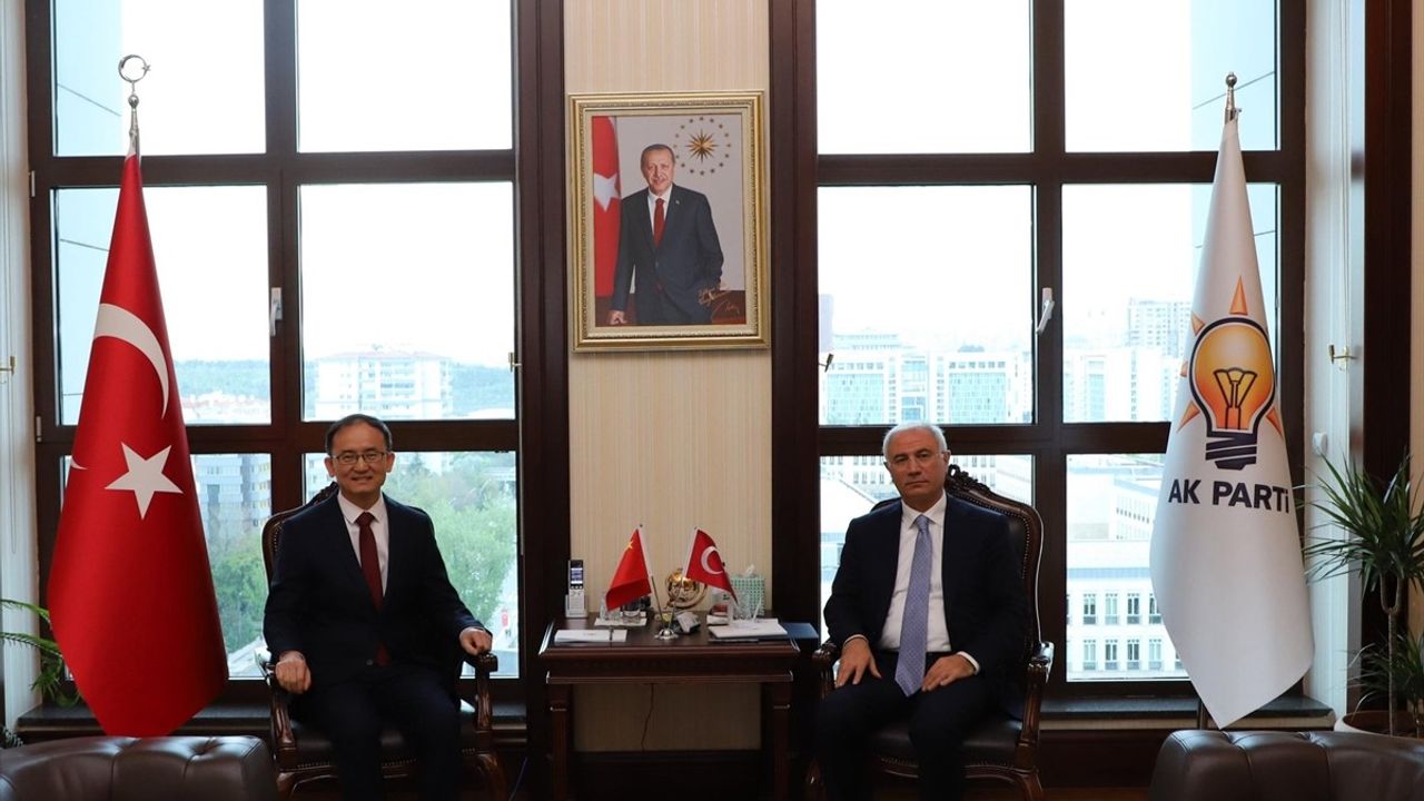AK Parti Genel Başkanvekili Efkan Ala, Çin Büyükelçisi ile Görüştü