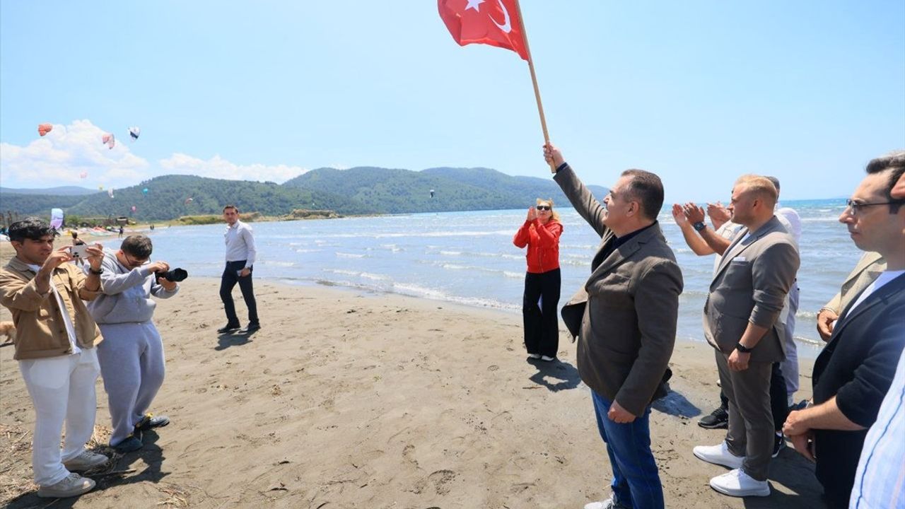 Akyaka'da Rüzgar Sörfü Şenliği