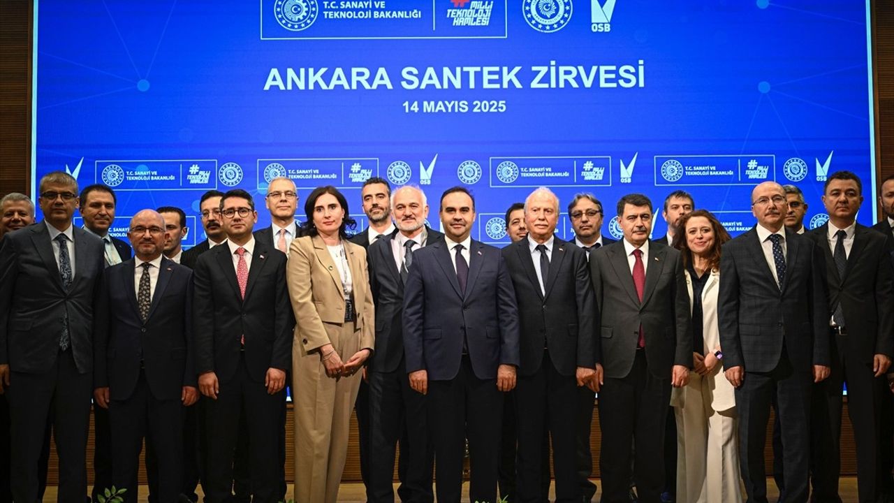 Ankara SANTEK Zirvesi'nde Yeni Nesil Teşvik Modeli Tanıtıldı