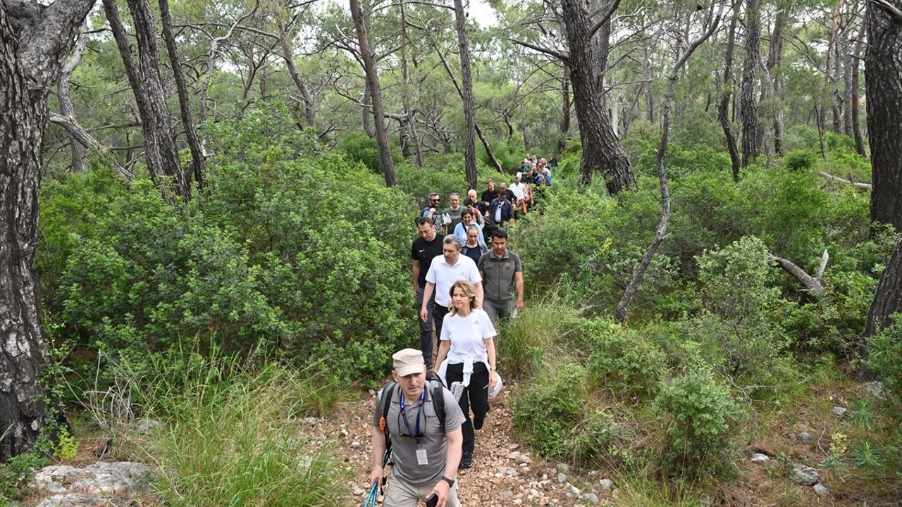Antalya'da Likya Yolu Yönlendirme Tabelaları Yenileniyor