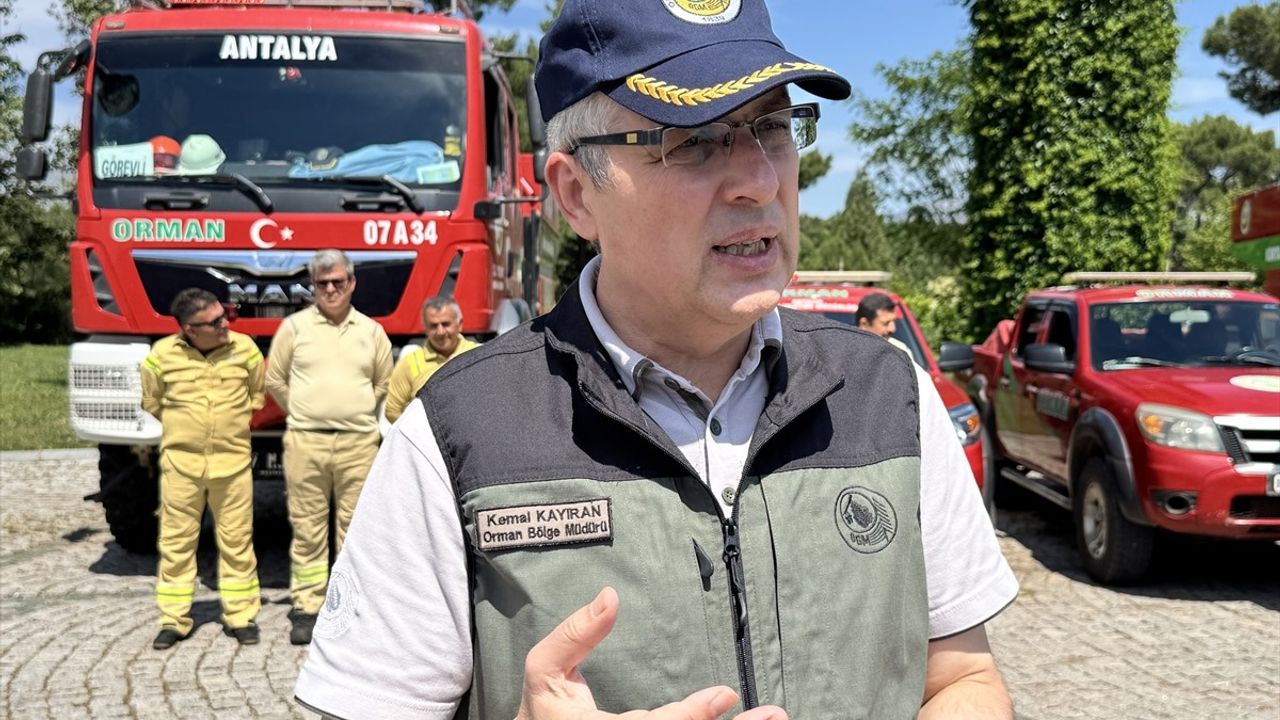 Antalya Orman Bölge Müdürlüğü Yangın Hazırlıklarını Tamamladı