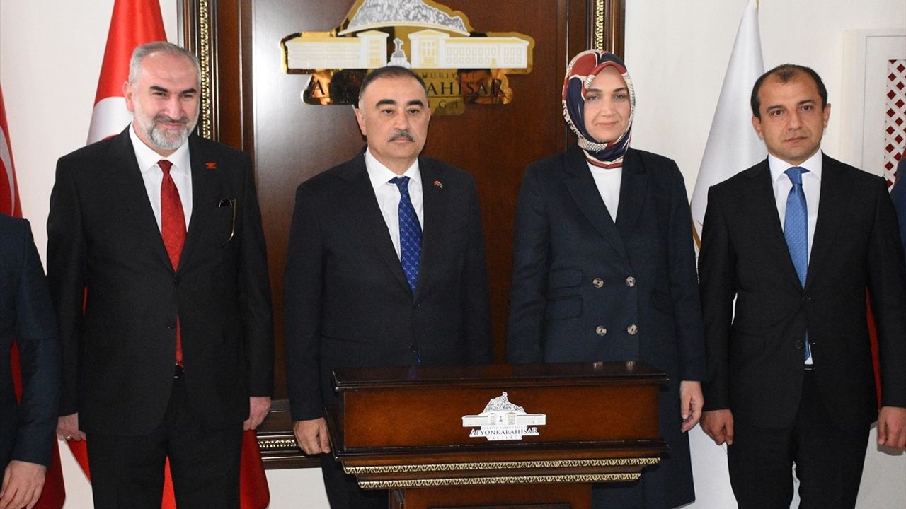 Azerbaycan Büyükelçisi Reşad Memmedov'un Afyonkarahisar Ziyareti