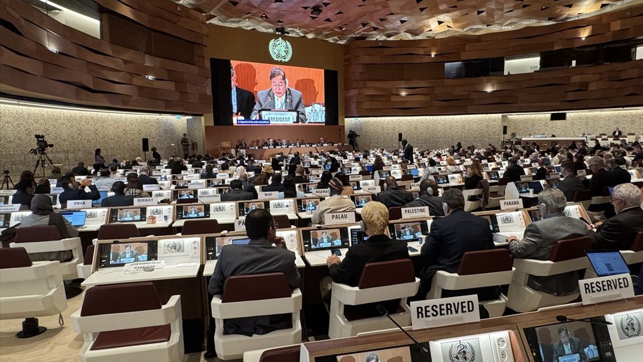Bakan Memişoğlu'ndan Dünya Sağlık Asamblesi'nde Önemli Açıklamalar
