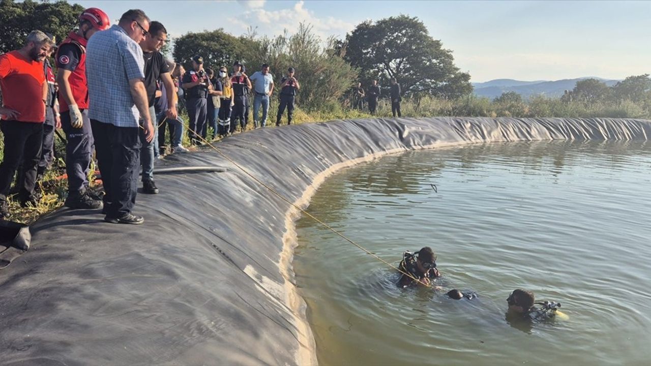 Balıkesir'de Sulama Göletinde Erkek Cesedi Bulundu