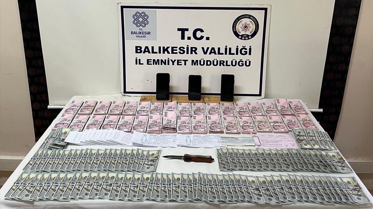 Balıkesir'de Tefecilik Operasyonu: 6 Kişi Gözaltında
