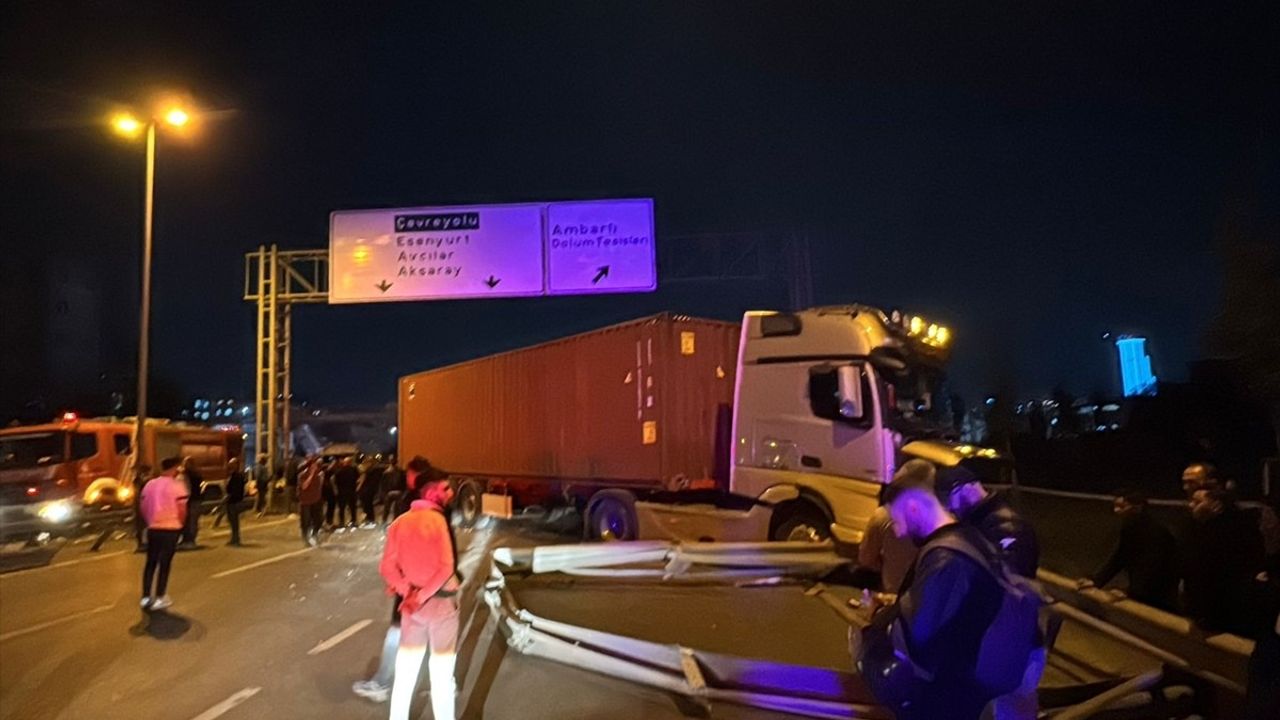 Beylikdüzü'nde Trajik Kaza: Motosiklet Sürücüsü Hayatını Kaybetti