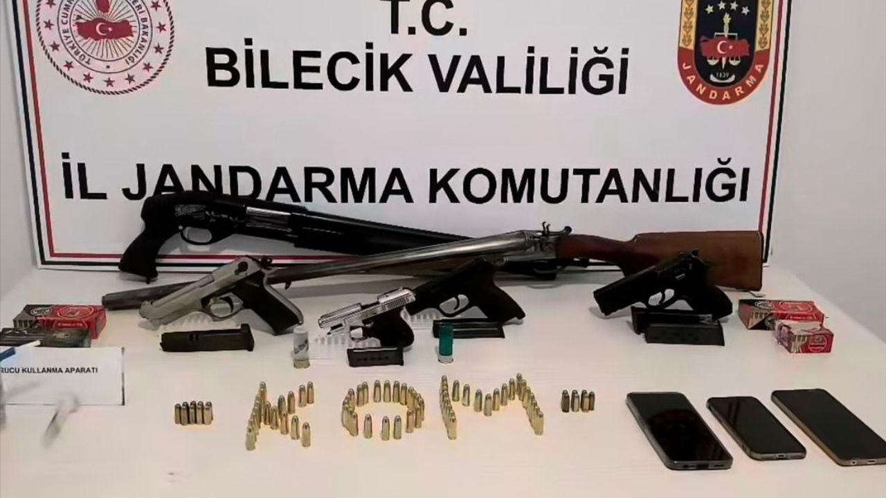 Bilecik'te Silah Kaçakçılığına Operasyon