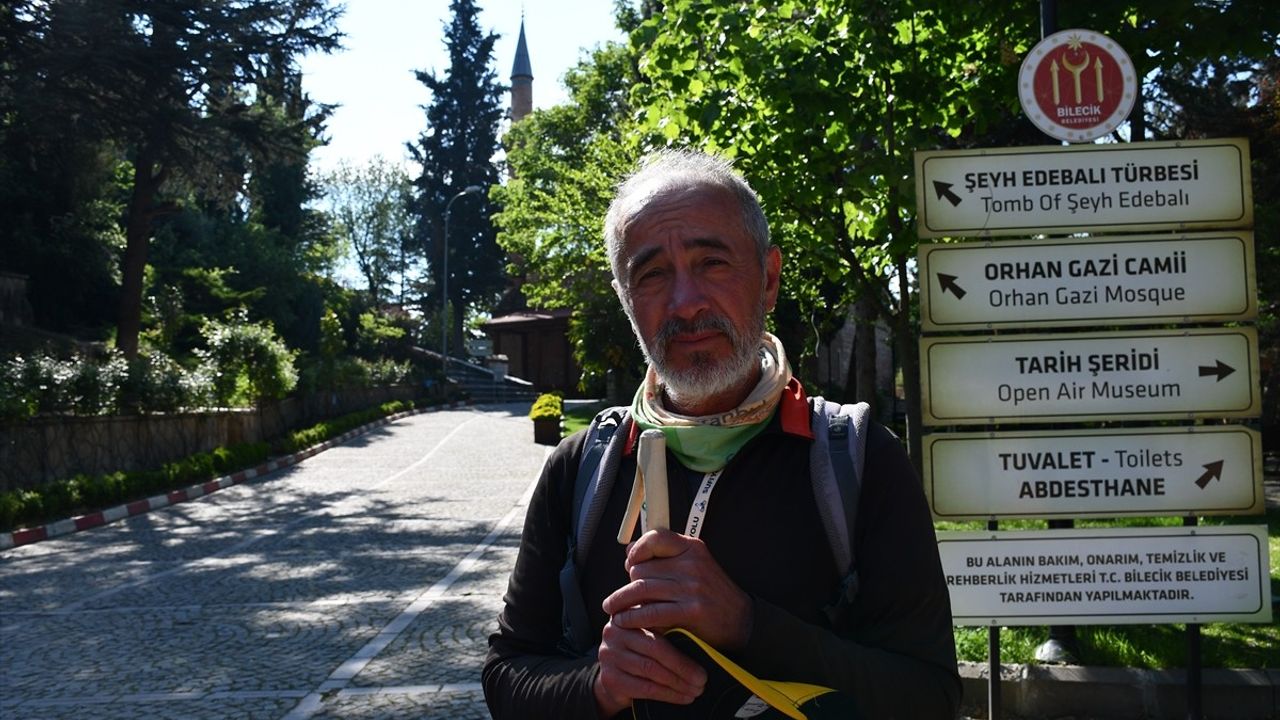 Bilecik'te Sufi Yolu Yürüyüşü: Türk ve Yabancı Gezginler Bir Araya Geldi