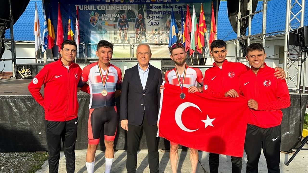 Bisiklet Milli Takımı Balkan Yol Şampiyonası'nda 5 Madalya Kazandı