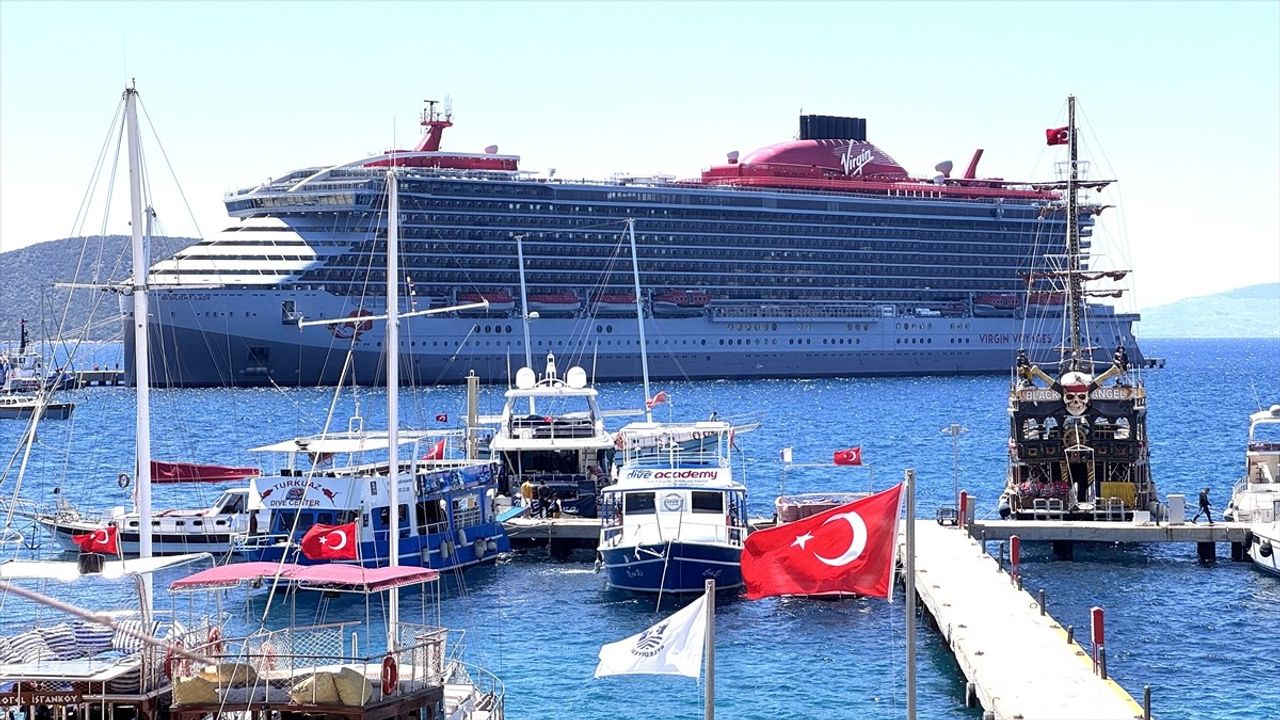 Bodrum'a Kruvaziyerle Gelen 2 Bin 548 Turist
