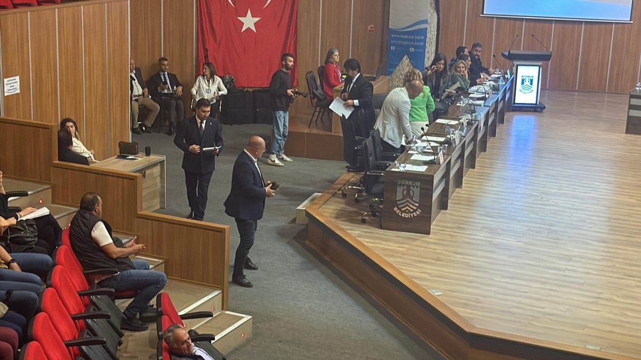 Bodrum'da Meclis Toplantısında Gergin Dakikalar