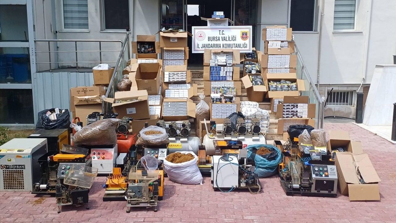 Bursa'da Kaçakçılıkla Mücadele: 4 Şüpheli Yakalandı