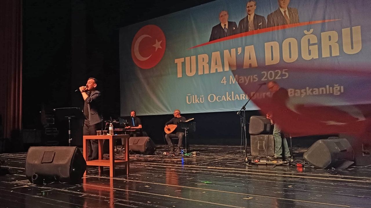 Bursa'da 'Turan'a Doğru' Konseri
