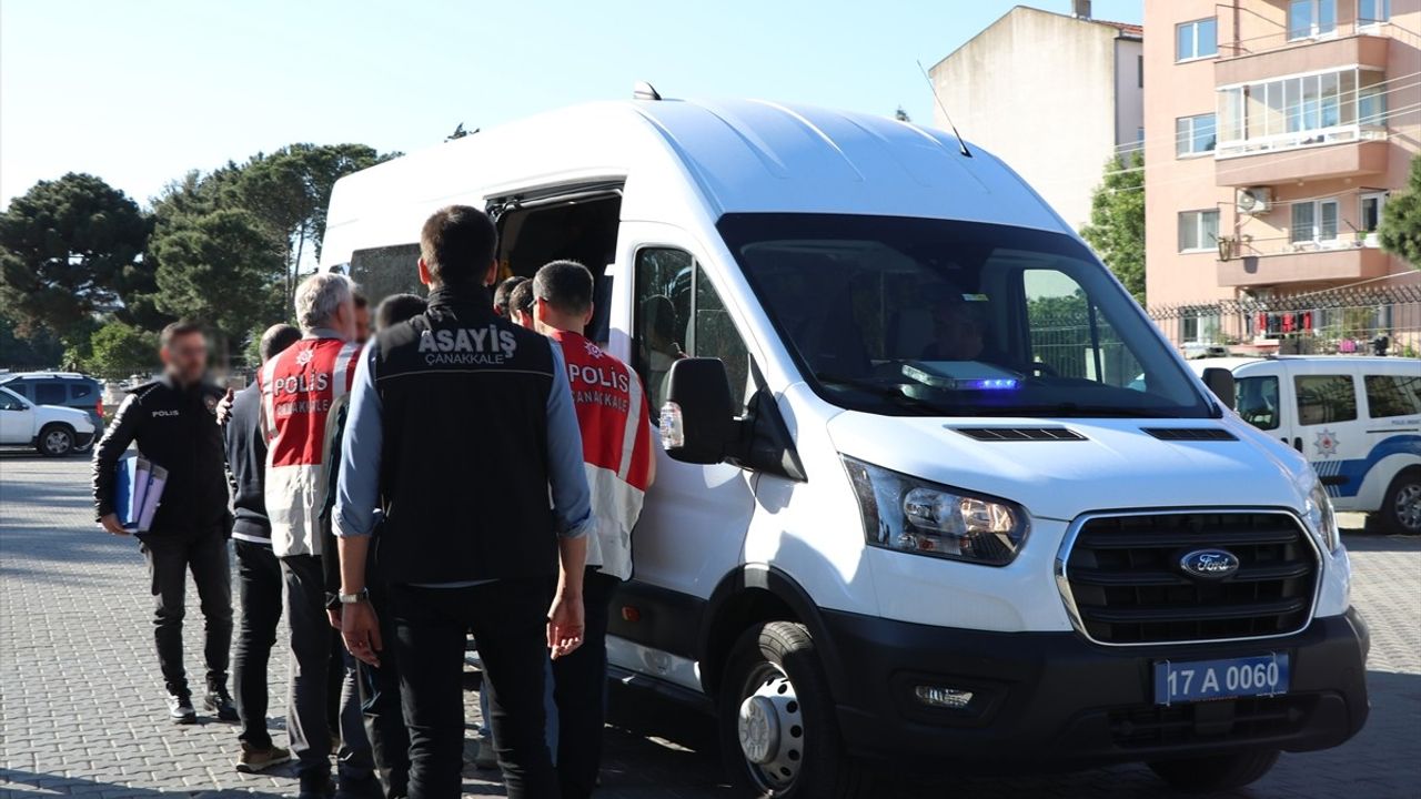 Çanakkale'de Emekli Öğretmenin Dolandırılması Olayında 7 Zanlı Tutuklandı