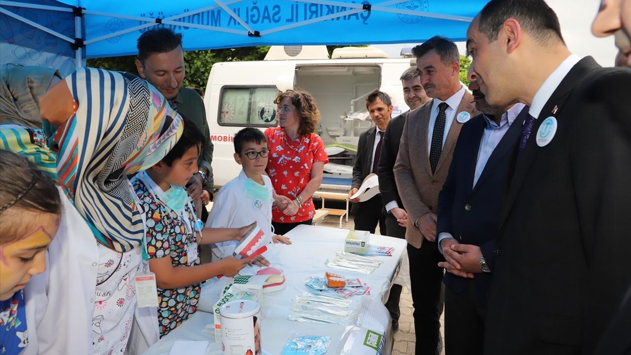 Çankırı'da İlkokul Öğrencilerine Sağlıklı Yaşam Eğitimi Verildi