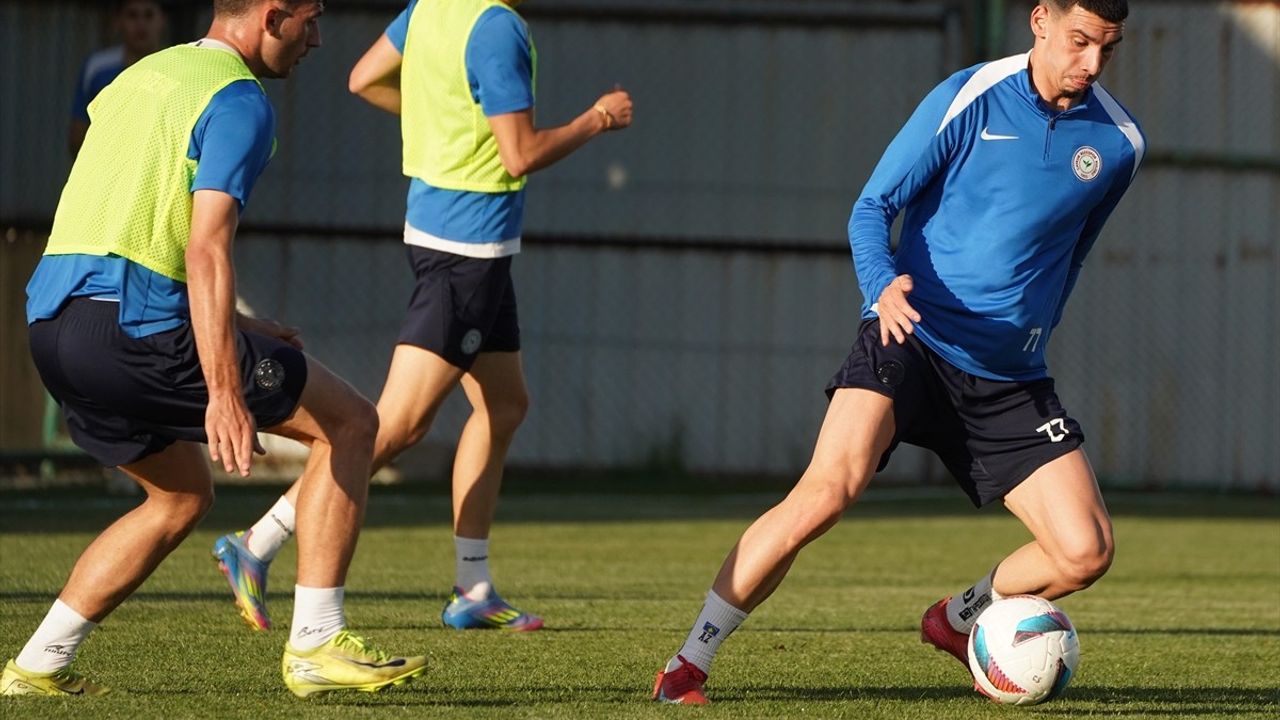 Çaykur Rizespor Beşiktaş Maçına Hazırlanıyor