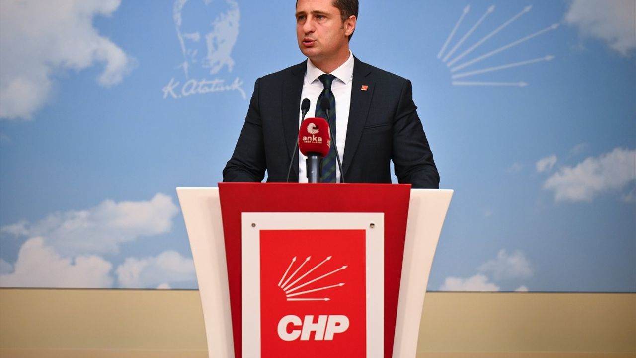 CHP Sözcüsü Yücel'den Önemli Açıklamalar
