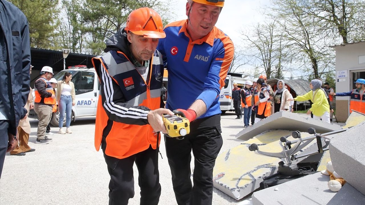 Çorum'da Engellilere Yönelik Arama-Kurtarma Etkinliği