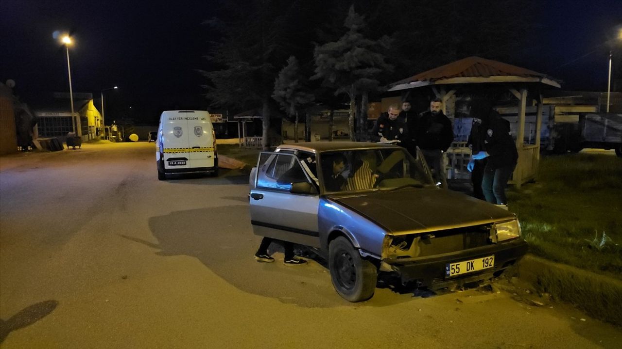 Çorum'da Otomobilden Hırsızlık Yapan Şüpheli Yakalandı