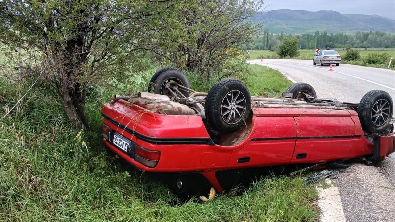Çorum'da Trafik Kazası: 4 Yaralı