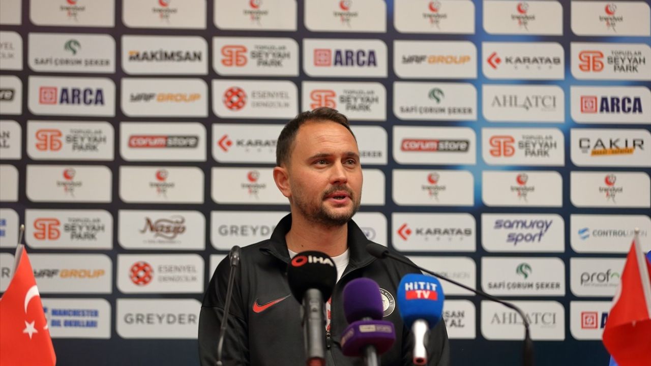 Çorum FK Galibiyeti Sonrası Antrenörlerin Değerlendirmesi