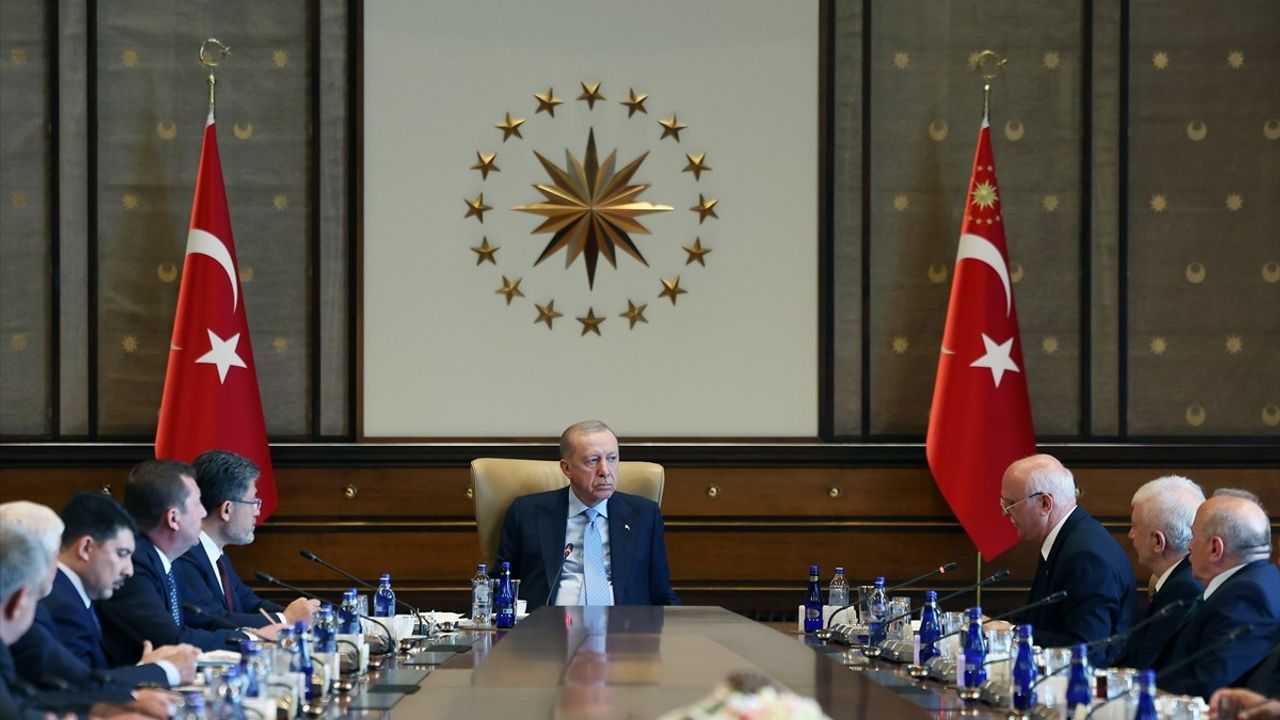 Cumhurbaşkanı Erdoğan Çiftçi Temsilcilerini Ağırladı