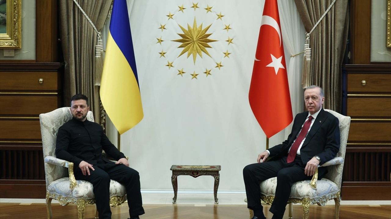Cumhurbaşkanı Erdoğan ve Ukrayna Lideri Zelenskiy Görüşmesi