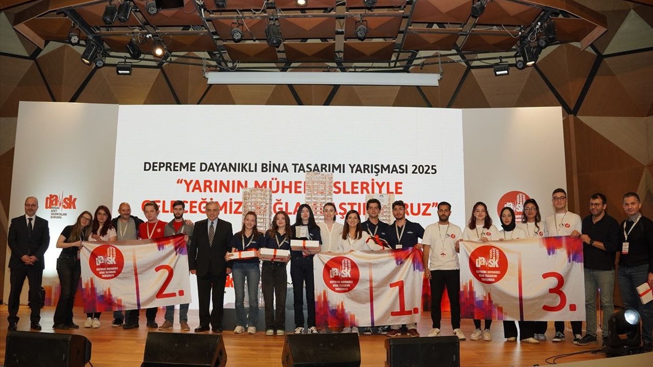 DASK Depreme Dayanıklı Bina Tasarımı Yarışması'nda İTÜ Zirvede