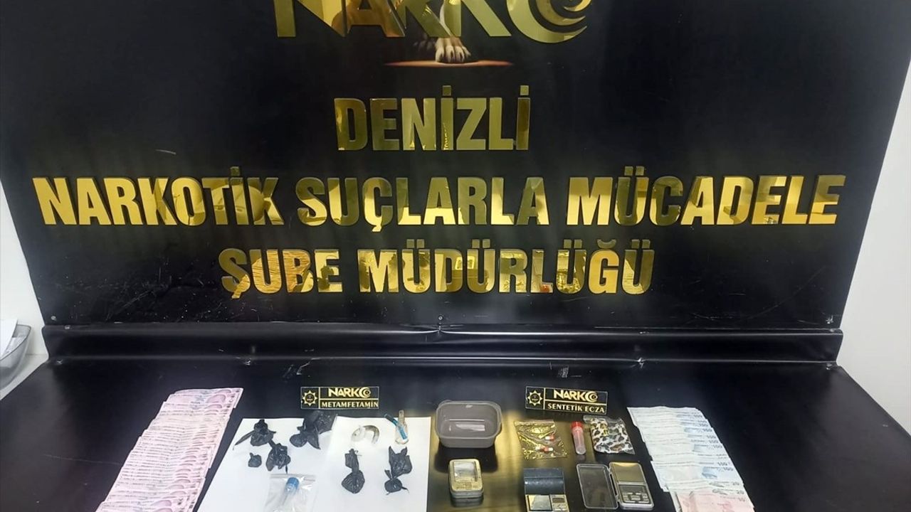Denizli Merkezli Uyuşturucu Operasyonunda 19 Tutuklama