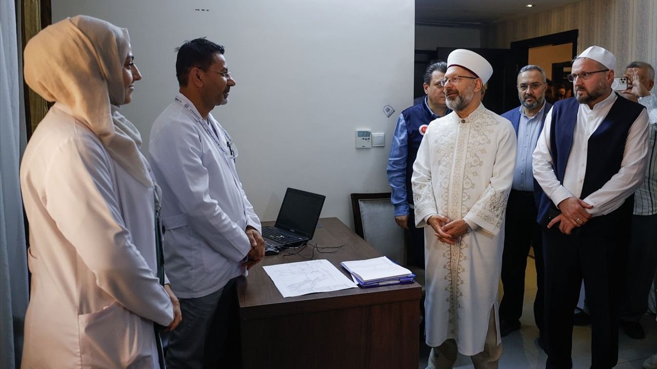 Diyanet İşleri Başkanı Ali Erbaş Mekke'de Hac Hizmetlerini İnceledi