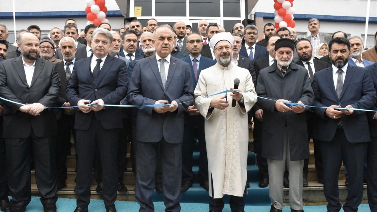 Diyanet İşleri Başkanı Erbaş, Ordu'da Yeni Kur'an Kursunu Açtı