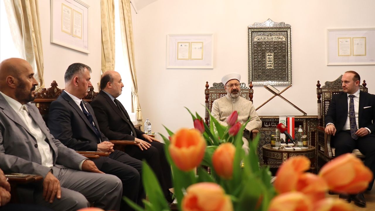 Diyanet İşleri Başkanlığı ve Avusturya İslam Cemaati Arasında İşbirliği Protokolü İmzalandı