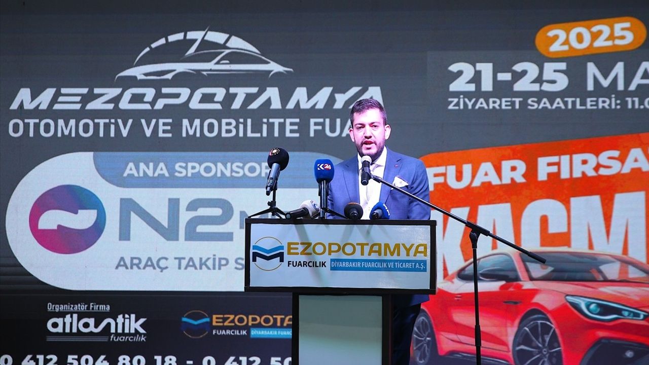 Diyarbakır'da Otomotiv ve Mobilite Fuarı Törenle Açıldı