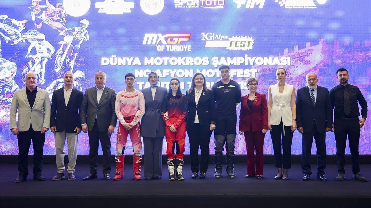 Dünya Motokros Şampiyonası ve NG Afyon Motofest Büyük Bir Coşkuyla Tanıtıldı