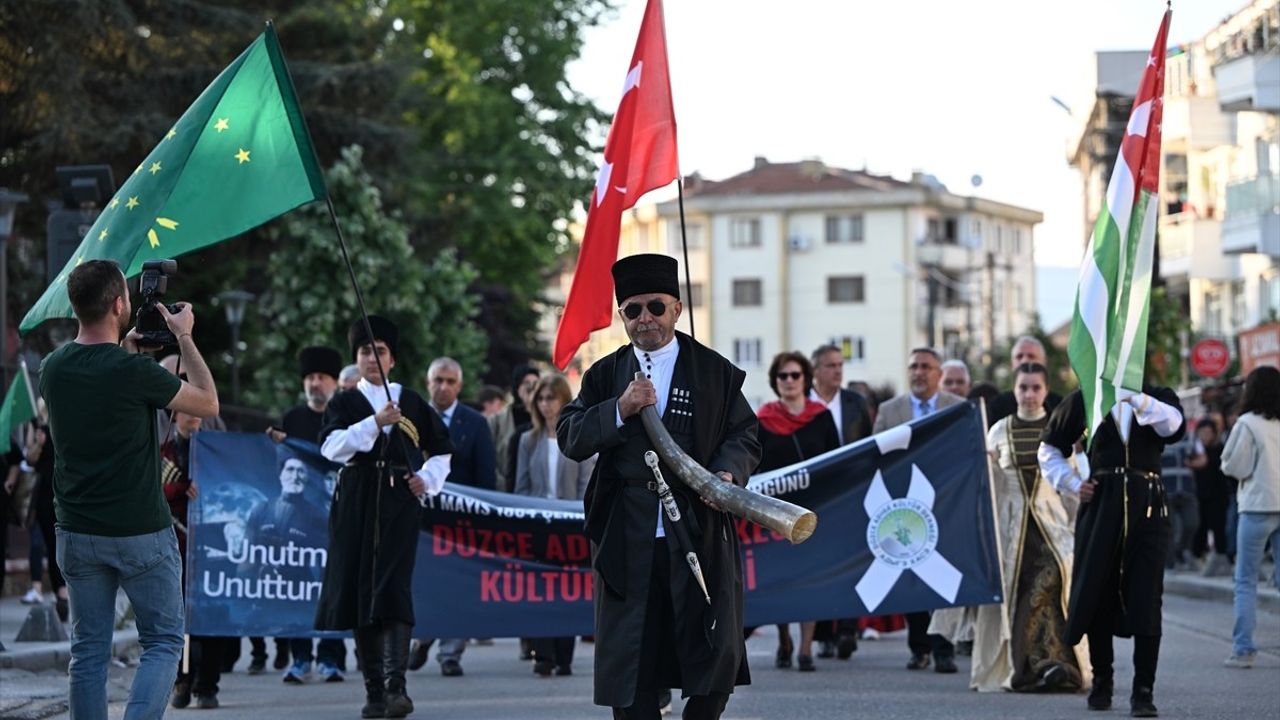 Düzce'de Çerkez Sürgünü Anması Yapıldı