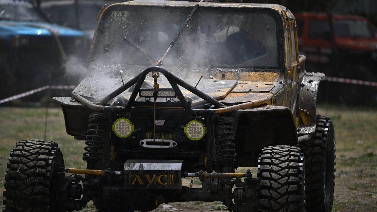 Düzce'de Off-Road Tutkunları Buluştu