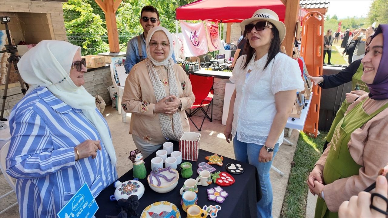 Düzce'de Sarıkaya Mağarası'nda Gençlik Festivali Heyecanı
