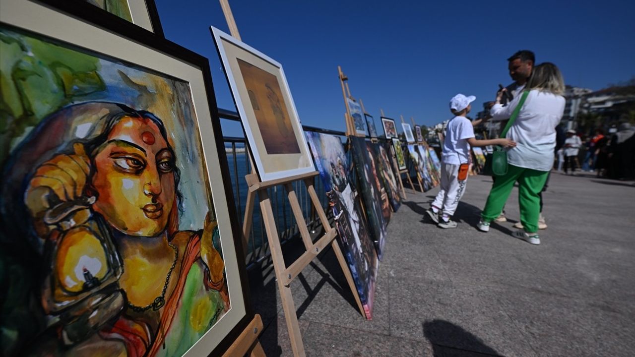 Düzce'de Uluslararası Suluboya Festivali Renkli Anlarla Sona Erdi