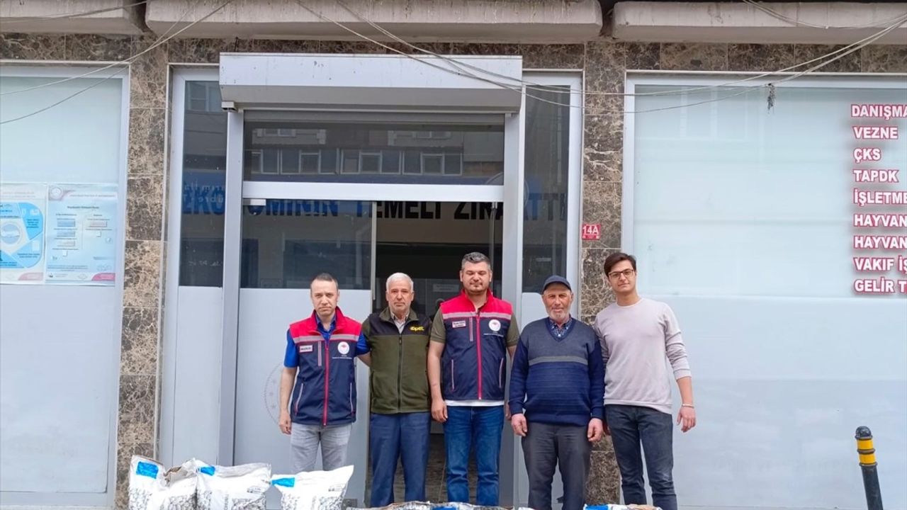 Edirne'de 6,1 Ton Kuru Fasulye Tohumu Üreticilere Dağıtıldı