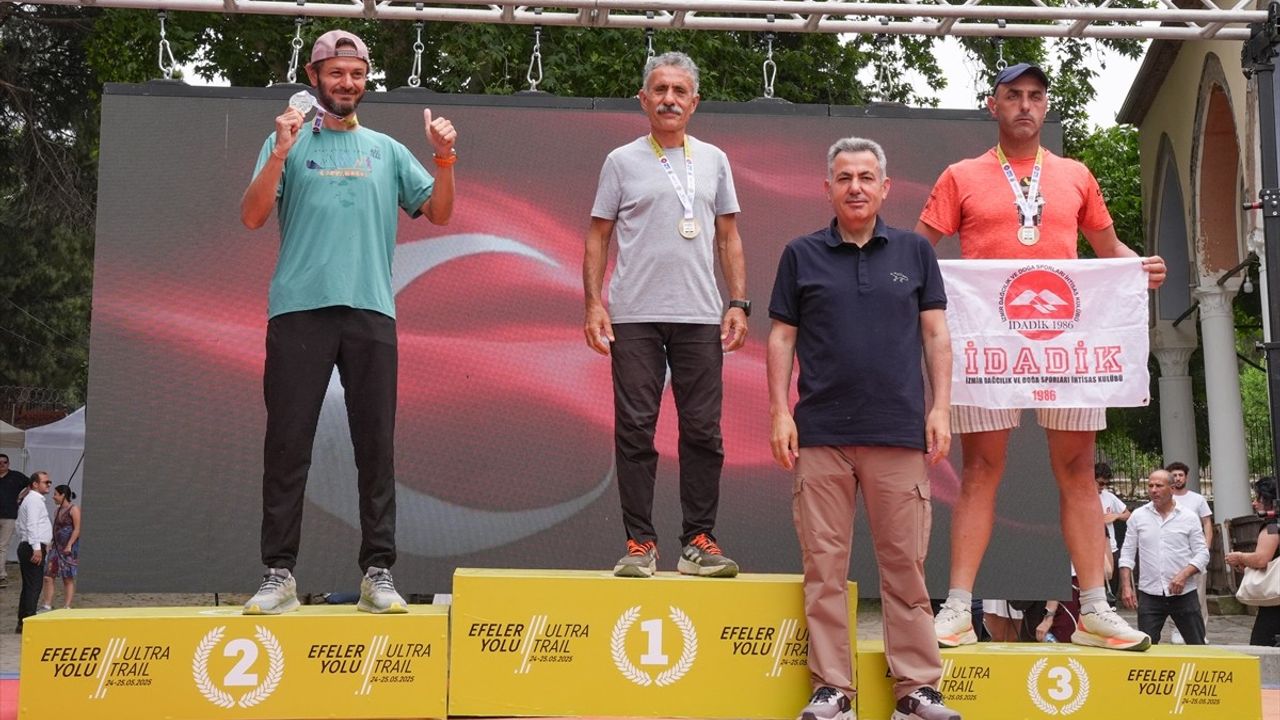 Efeler Yolu Ultra Trail Yarışları İzmir'de Gerçekleşti