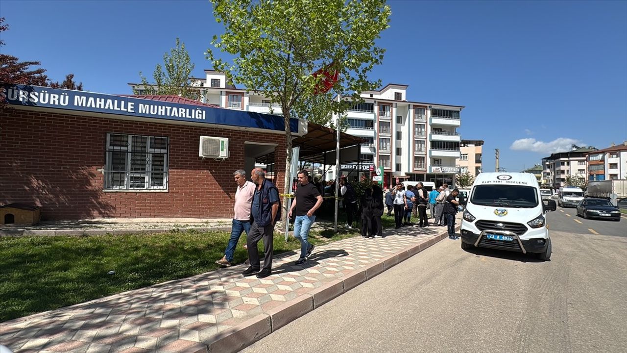 Elazığ'da Muhtara Silahlı Saldırı