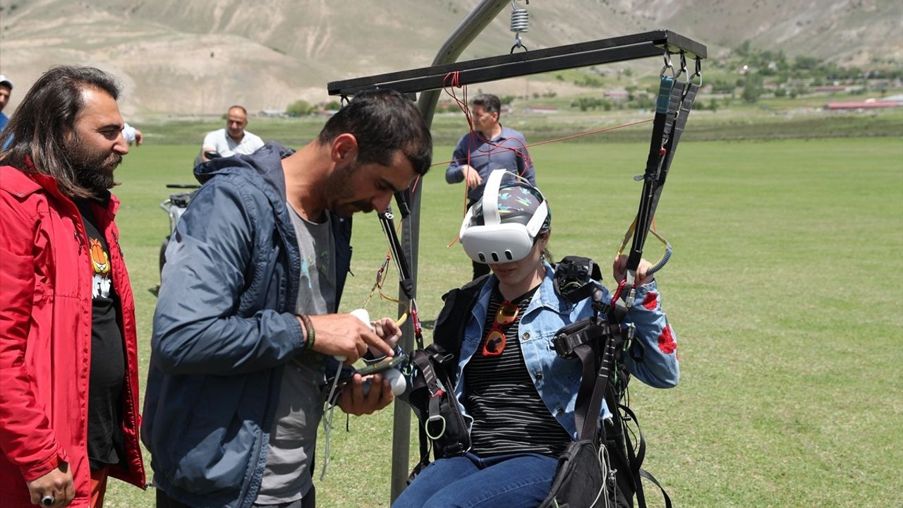 Erzincan'da Engellilere Yönelik Yamaç Paraşütü ve ATV Turu Etkinliği